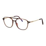 Tom Ford Stiliga Optiska Glasögon Ft5874-B Brown, Herr