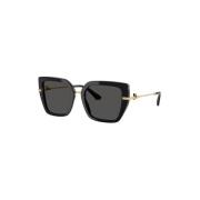 Dolce & Gabbana Dg4474 50187 Sunglasses Black, Dam