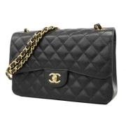 Chanel Vintage Pre-owned Laeder chanel-vskor Black, Dam