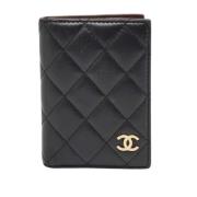 Chanel Vintage Pre-owned Laeder plnbcker Black, Dam