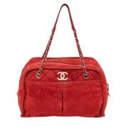 Chanel Vintage Pre-owned Laeder chanel-vskor Red, Dam