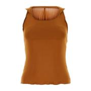 Gimaguas Bronze Stretch Salsa Top Orange, Dam