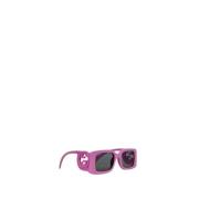 Gucci Vintage Pre-owned Tyg solglasgon Purple, Dam