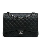 Chanel Vintage Pre-owned Laeder chanel-vskor Black, Dam