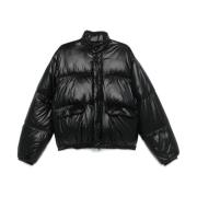 Our Legacy Svart Tech Inhale Puffa Jacka Black, Herr