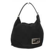 Fendi Vintage Pre-owned Nylon fendi-vskor Black, Dam