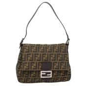 Fendi Vintage Pre-owned Canvas fendi-vskor Brown, Dam