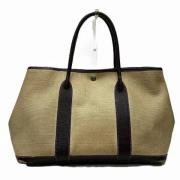 Hermès Vintage Pre-owned Canvas totevskor Beige, Dam