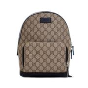 Gucci Vintage Pre-owned Tyg ryggsckar Beige, Dam