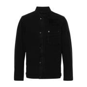 Barbour Svart Bomull Ripstop Skjorta Black, Herr