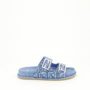 Fendi Feel Jean Sandaler Kollektion 2024 Blue, Dam