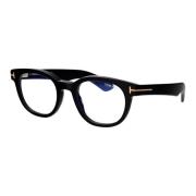 Tom Ford Stiliga Optiska Glasögon Ft5807-B Black, Herr