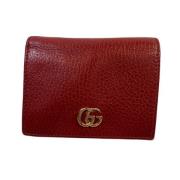 Gucci Vintage Pre-owned Laeder plnbcker Red, Dam