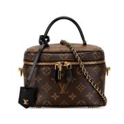 Louis Vuitton Vintage Pre-owned Canvas handvskor Brown, Dam