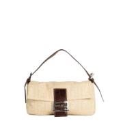 Fendi Vintage Pre-owned Canvas fendi-vskor Beige, Dam