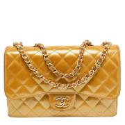 Chanel Vintage Pre-owned Laeder chanel-vskor Yellow, Dam