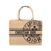 Dior Vintage Pre-owned Canvas totevskor Beige, Dam