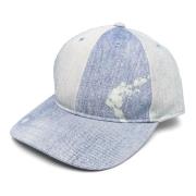 Our Legacy Digital Denim Print Ballcap Blue, Herr