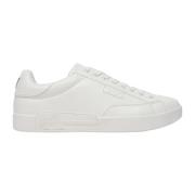 Guess Vita låga sneakers för män White, Herr