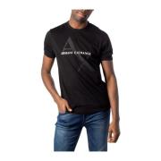 Armani Exchange T-Shirts Black, Herr