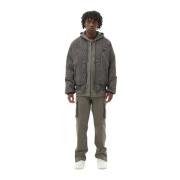 Filling Pieces Bomber Quilted Gunmetal Gray, Herr