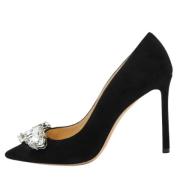 Jimmy Choo Pre-owned Pre-owned Mocka klackskor Black, Dam