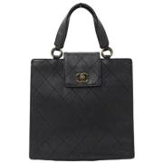 Chanel Vintage Pre-owned Laeder chanel-vskor Black, Dam