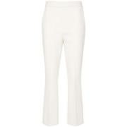 Max Mara Vita Byxor för Stiliga Kvinnor White, Dam