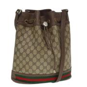 Gucci Vintage Pre-owned Laeder gucci-vskor Beige, Dam