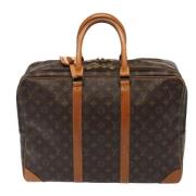 Louis Vuitton Vintage Pre-owned Canvas resvskor Brown, Dam