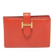 Hermès Vintage Pre-owned Laeder plnbcker Orange, Dam