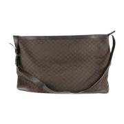 Gucci Vintage Pre-owned Tyg gucci-vskor Brown, Dam