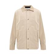 Lanvin Jacka med logotyp Beige, Herr