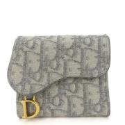 Dior Vintage Pre-owned Canvas plnbcker Gray, Dam