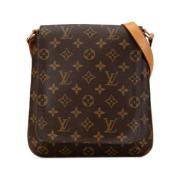 Louis Vuitton Vintage Pre-owned Canvas louis-vuitton-vskor Brown, Dam