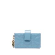 Dior Vintage Pre-owned Laeder plnbcker Blue, Dam