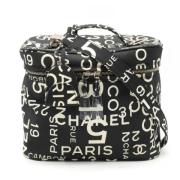 Chanel Vintage Pre-owned Canvas chanel-vskor Black, Dam