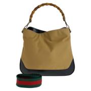 Gucci Vintage Pre-owned Canvas handvskor Beige, Dam