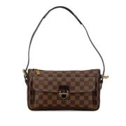 Louis Vuitton Vintage Pre-owned Canvas handvskor Brown, Dam