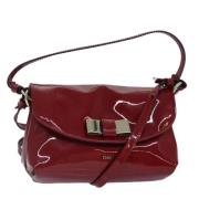 Chloé Pre-owned Pre-owned Laeder axelremsvskor Red, Dam