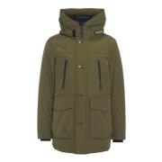 Woolrich Arctic Parka Evolution i Grön Green, Herr