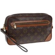 Louis Vuitton Vintage Pre-owned Canvas kuvertvskor Brown, Dam