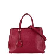 Fendi Vintage Pre-owned Laeder handvskor Red, Dam