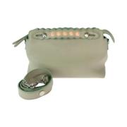 Fendi Vintage Pre-owned Laeder handvskor Beige, Dam