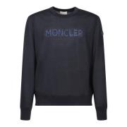 Moncler Sportig Långärmad Tröja Blue, Herr