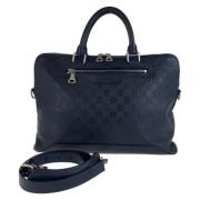 Louis Vuitton Vintage Pre-owned Laeder handvskor Black, Herr