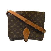 Louis Vuitton Vintage Pre-owned Canvas louis-vuitton-vskor Brown, Dam