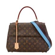 Louis Vuitton Vintage Pre-owned Canvas handvskor Brown, Dam