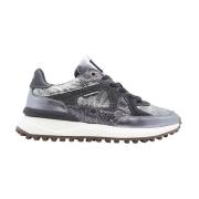 Van Bommel Silver Lättvikts Sneaker med TPU Sula Gray, Dam