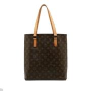 Louis Vuitton Vintage Pre-owned Canvas handvskor Brown, Dam